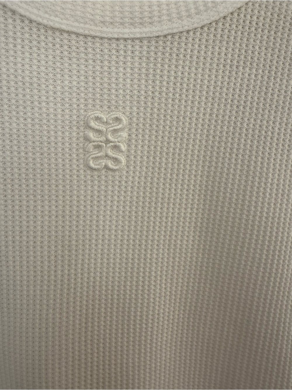 SANDRO White Ribbed Crop Top - Picture 6 of 11